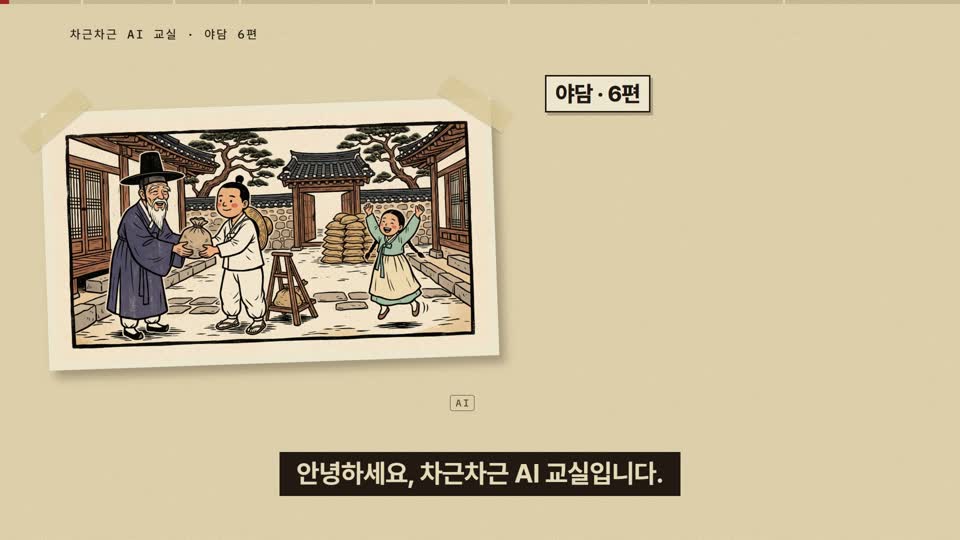 강의 화면 — 시작